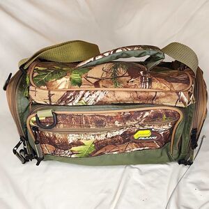 Plano Camouflage Soft-Sided Tackle Bag w/ Shoulder Strap, 4 Pockets PVLB3364W
